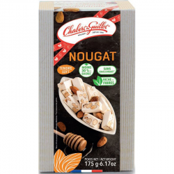 Nougat 30% amande nature moins de sucre - Etui 175g