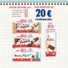 Colis barres Kinder 20€ remboursés