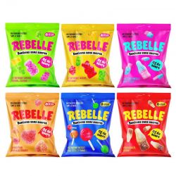 12 sachets assortis sans sucres (2 x 6 sortes) Rebelle