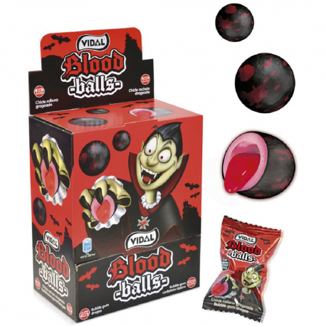 Bubble gum bloods balls liquide Vidal