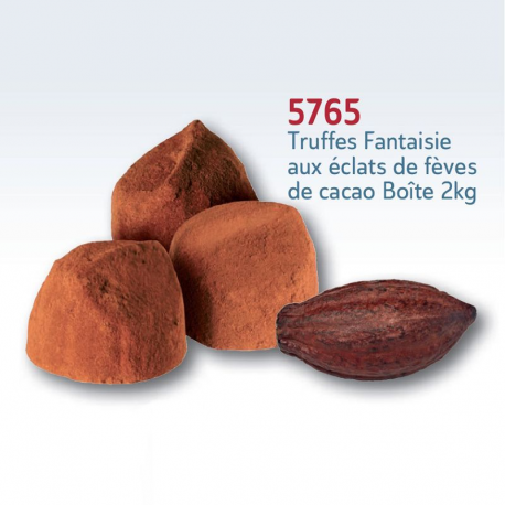 ~Truffes fantaisies éclats de fèves de cacao 2kg
