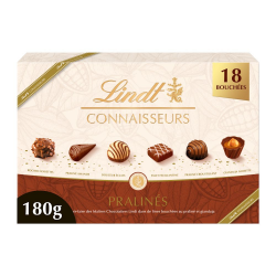 Lindt boîte Connaisseurs pralinés 180g