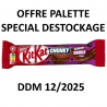 Kit Kat Chunky double chocolat 42g - OFFRE PALETTE DESTOCKAGE