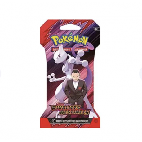 Pokemon 24 booster sleeved - EV10 - RIVALITES DESTINEES
