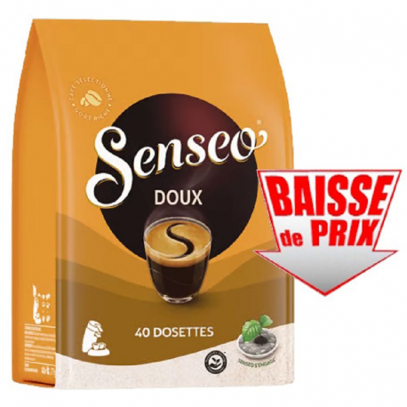 Senseo doux 40 dosettes 277g