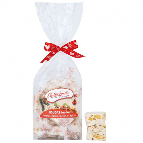 Nougats amandes noix de pécan et 4 épices sachet 190g