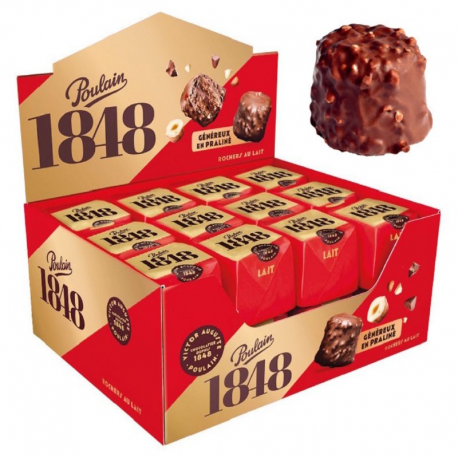 Rochers au lait 32g Poulain 1848