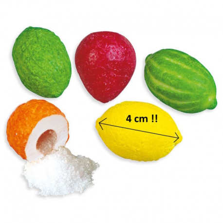 Macédoine de fruits Bubble Gum poudre XXL vrac Fini