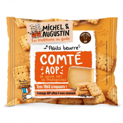 Petits beurre salés Comté AOP 30g Michel et Augustin