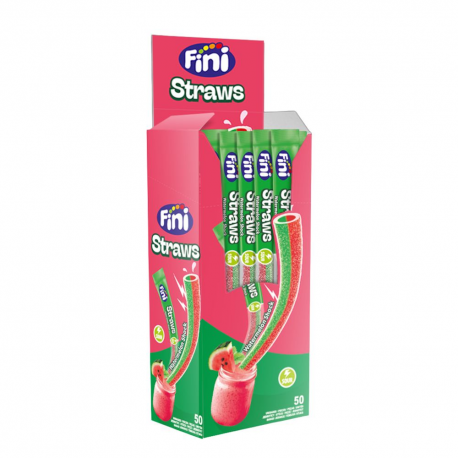 Shooter 50 pailles Pastèque pica Fini (boîte carton)