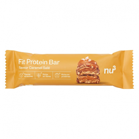 ~Fit Proteïn Bar caramel salé 55g nu³