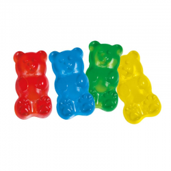 Oursons géants lisses kg Fini