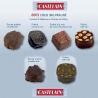 Colis 3kg chocolat artisanal (6x500g) pralinés Castelain