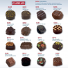 Colis 1kg chocolats assortis (16 références) Castelain