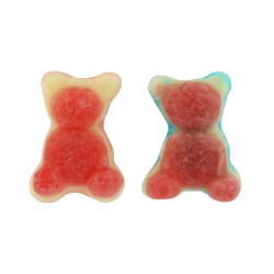 Oursons roses et bleus lisses vrac dulceplus