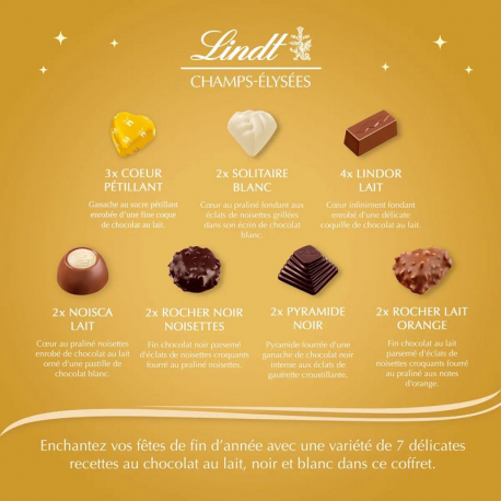 ~Champs-Elysées boîte Edition Or 181g