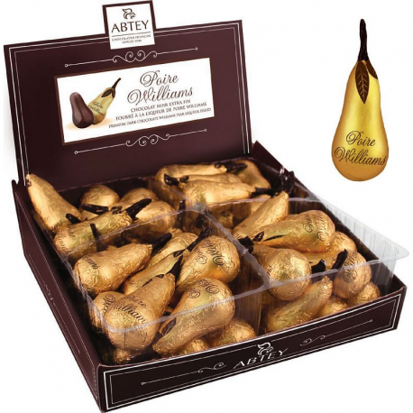 ~Poires Williams 20g en présentoir de 48
