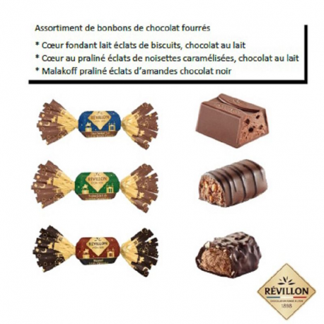 ~Pochette Papillotes série "Ville de Lyon" 300g Révillon