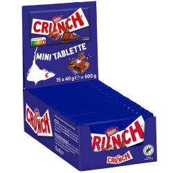 Crunch mini tablette 40g *** NOUVEAU