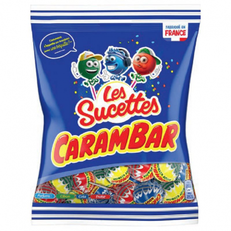 ~Carambar sachets sucettes Family sachet 84g