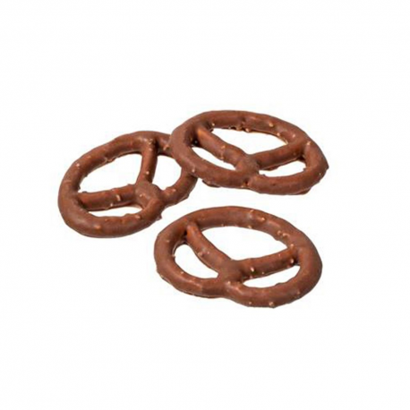 Bretzels salé enrobés lait 100g