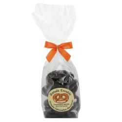 Bretzels salés enrobés noir 100g