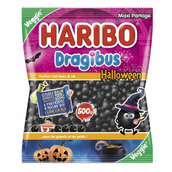 Dragibus Halloween noir Haribo 500g