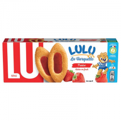 Barquettes Lulu fraise LU 120g