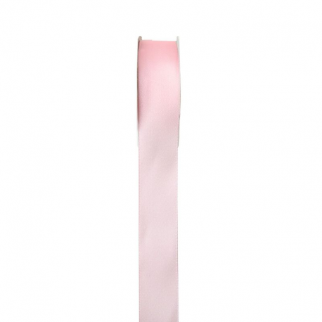 Ruban satin 10mm - rouleau de 25m rose
