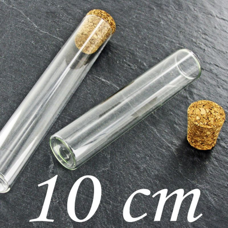 Eprouvettes en verre 10cm par 48