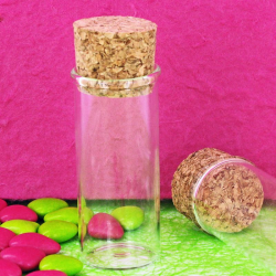 Eprouvette en verre 5cm par 48