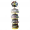Tourniquet 4 x 48 briquets Clipper Rasta Skulls
