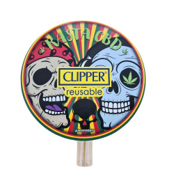 Tourniquet 4 x 48 briquets Clipper Rasta Skulls