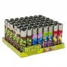 Briquets Clipper décors Living Skulls 2
