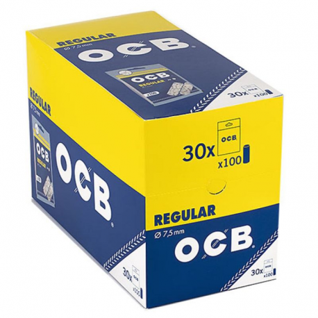 Bouts filtres OCB regular poche de 100