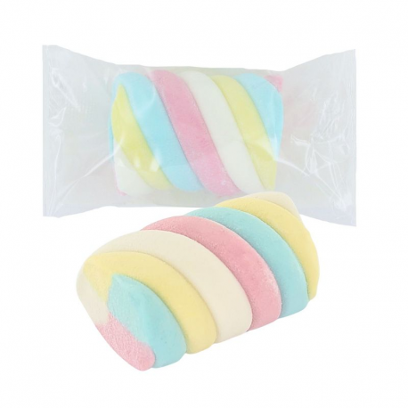 Guimauves torsadées couleur s/cello - 500g