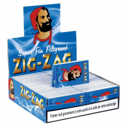 Papier à Rouler Zig-zag 601 bis Bleu