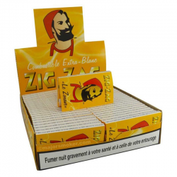 Papier à Rouler Zig-zag 602 bis Jaune