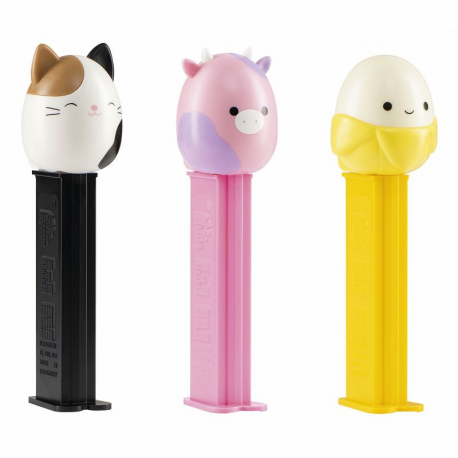 Pez figurine Squishmallows + recharge