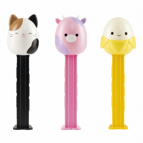 Pez figurine Squishmallows + recharge