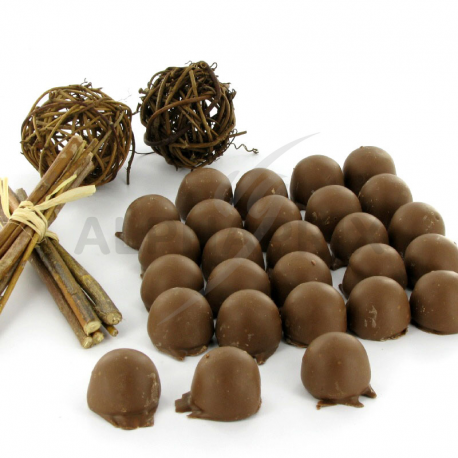 PRECOMMANDE Boules crème et chocolat au lait - boîte de 500g