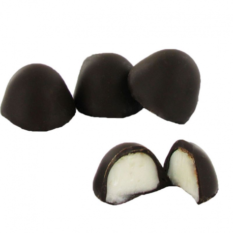 Boules crème et chocolat noir - boîte de 500g