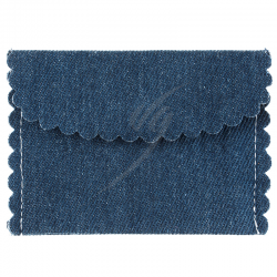 Pochettes Jeans en coton par 4