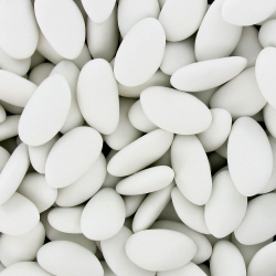 Dragées Avola Princesse BLANC mat - 1kg
