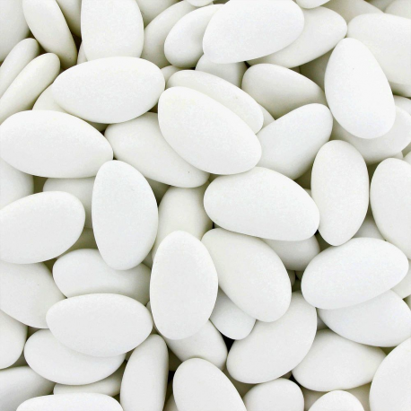 Dragées Avola Royale BLANC mat - 1kg