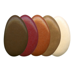 Dragées chocolat 71% - camaïeu de MARRON coloris assortis