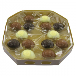 Escargots assortis praliné 195g