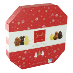 Boîte chocolat figurines praliné 195g