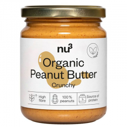 Beurre de cacahuètes croquant (crunchy) nu3 250g