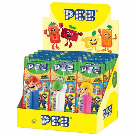 Pez figurine Mario Nintendo + 1 recharge